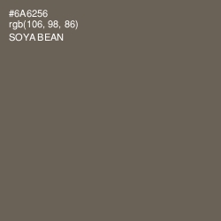 #6A6256 - Soya Bean Color Image